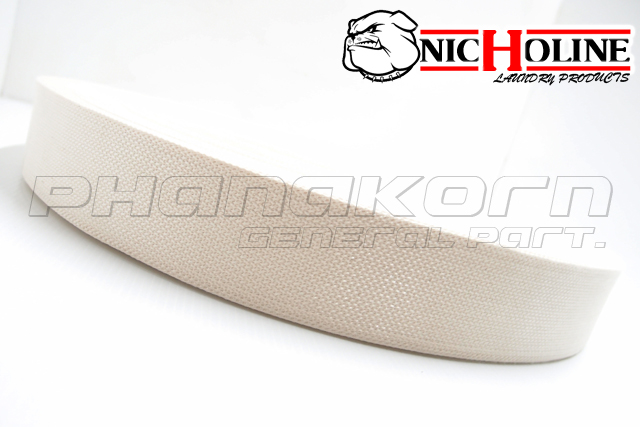 NICHOLINE, สายพานกึ่งยางสังเคราะห์ Elastomer Cotton, สายพานป้อนผ้า, สายพานฟีดผ้า, สายพาน feed ผ้า, สายพานผสมยาง, สายพานยางสังเคราะห์, สายพานลำเลียงผ้า, สายพานเครื่องรีดลูกกลิ้ง, สายพานเครื่องรีดผ้า, สายพานเครื่องพับผ้า, feeding belt, elastomer cotton belt, สายพานเครื่องซักรีด, สายพานผ้า, สายพานอุตสาหกรรมซักรีด